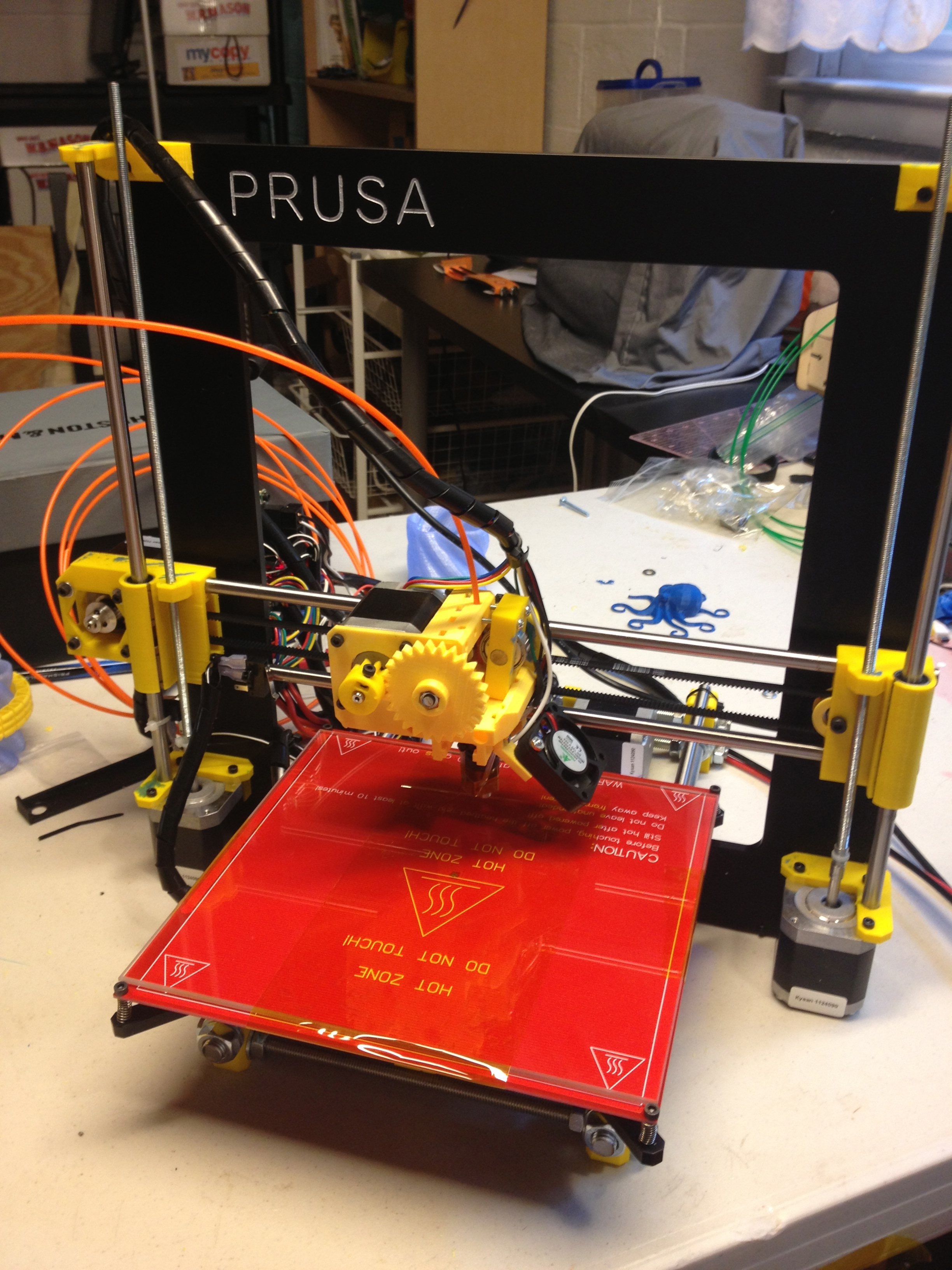 Prusa i3 3D yazıcı; temsili fotoğraf
